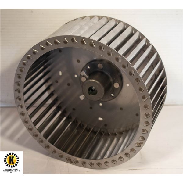 NEW - OP BLOWER WHEEL - 9" DIAMETER X 4" DEEP