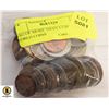 Image 1 : BAG OF MORE THAN 1.5 POUNDS WORLD COINS