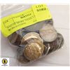 Image 1 : BAG OF MORE THAN 1.5 POUNDS WORLD COINS