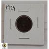Image 1 : 1924 CANADA SMALL ONE CENT COIN