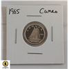 Image 1 : 1965 SILVER CANADA 10 CENTS COIN W/CAMEO
