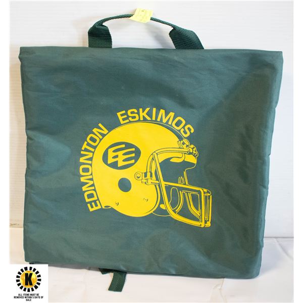 EDMONTON ESKIMOS STADIUM CUSHION SEAT