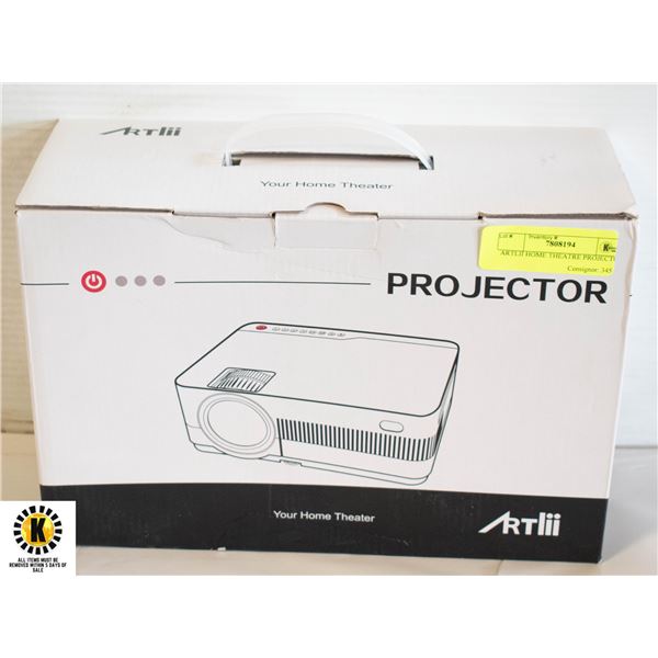 ARTLII HOME THEATRE PROJECTOR