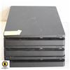 Image 1 : LOT OF THREE PS4 CONSOLES NO CORDS OR CONTROLLERS