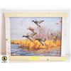 Image 1 : DUCKS UNLIMITED FRAMED METAL PRINT 18"X14.5"