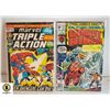 Image 1 : MARVEL TRIPLE ACTION #8 & GHOSTRIDER #23 ORIGINAL