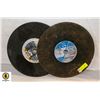 Image 1 : 2 PCS TYPE 1 CUT OFF WHEEL CERAMIC ABRASIVE