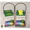 Image 1 : 2 COLOR CHANGING LED CITRONELLA CANDLES
