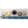Image 1 : LADIES RINGS SET OF 5