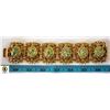 Image 1 : GREEN JADE SYRIAN BRACELET HEAY 7"