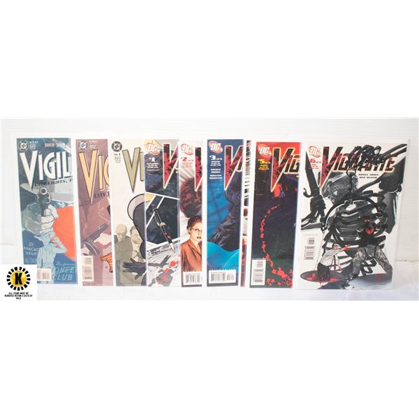 DC VIGILANTE MINI SERIES COMIC LOT