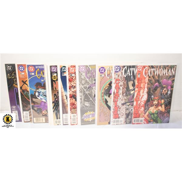 DC CATWOMAN #40-57 COMIC LOT, 1993