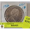 Image 1 : 1966 CANADIAN SILVER DOLLAR COIN