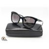 Image 1 : PAIR OF RALPH LAUREN SUNGLASSES IN LEATHER CASE