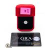 GRA CERTIFIED 3.0 CT SOLITAIRE MOISSANITE VVS D