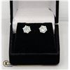 Image 1 : 2.1 CT TW MOISSANITE EARRINGS STAMPED 925