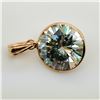 Image 1 : EC468-63 14K MOISSANITE(5CT) PENDANT