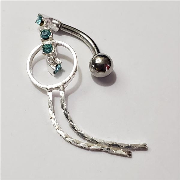 JP892-95 SILVER BELLY BUTTON