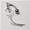 Image 1 : JP892-95 SILVER BELLY BUTTON