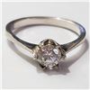 Image 1 : JP892-83 SILVER CZ RING