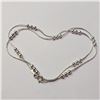 Image 1 : JP892-100 SILVER NECKLACE