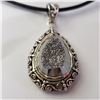 Image 1 : JP892-57 SILVER GEMSTONE PENDANT