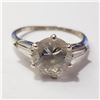 Image 1 : JP892-63 SILVER CZ RING