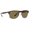 Image 3 : MSRP $194 NEW RAY-BAN DARK BROWN BROWLINE
