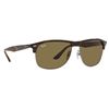 Image 7 : MSRP $194 NEW RAY-BAN DARK BROWN BROWLINE