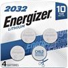 Image 1 : PACK OF 4 NEW ENERGIZER LITHIUM 2032 BATTERIES