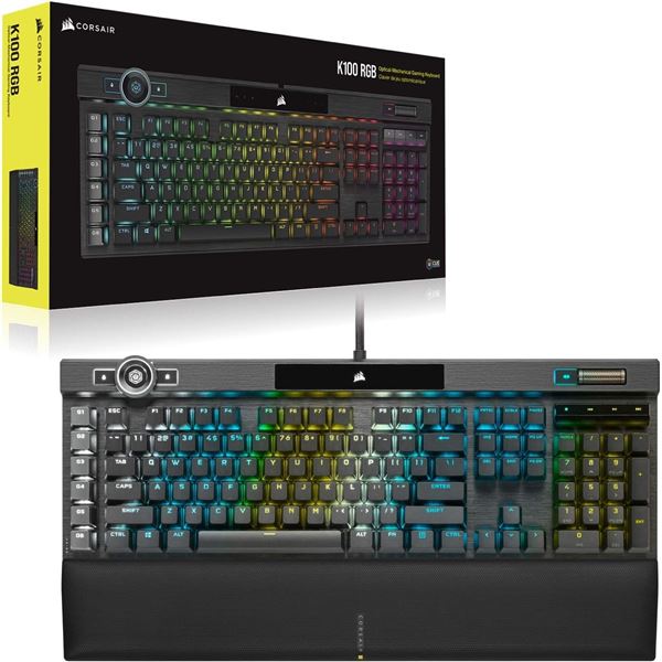 NEW CORSAIR K100 RGB OPTICAL MECHANICAL GAMING