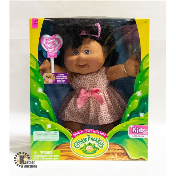 NEW KIDS SOFT SCULPT CABBAGE PATCH KID DOLL