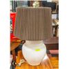 Image 1 : VINTAGE LARGE CERAMIC TABLE LAMP- 34" X 15"