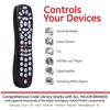 Image 2 : NEW GE UNIVERSAL 6 DEVICE REMOTE FOR ALL MAJOR