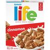 Image 2 : NEW CASE OF 6 QUAKER LIFE CINNAMON CEREAL - 455G