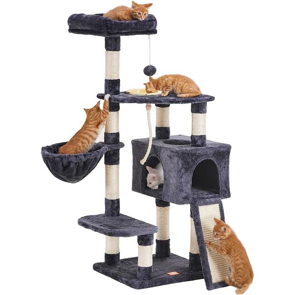 NEW HEYBLY CAT TREE CONDO TOWER WITH SISSAL POSTS