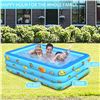 Image 2 : NEW EISARO KIDS TRIPLE LAYER SWIMMING POOL