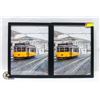 Image 1 : 2 FRAMED SAN FRANCISCO TROLLY PICTURES