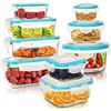 Image 1 : NEW KICHLY 18PC SET OF GLASS FOOD STORAGE