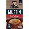 NEW CASE OF 12 QUAKER OATMEAL MUFFIN MIX