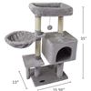 Image 2 : NEW FISH & NAP CA09H CAT TREE HOUSE CONDO