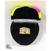 Image 1 : 14K YELLOW GOLD DIAMOND ENGAGEMENT WEDDING SET