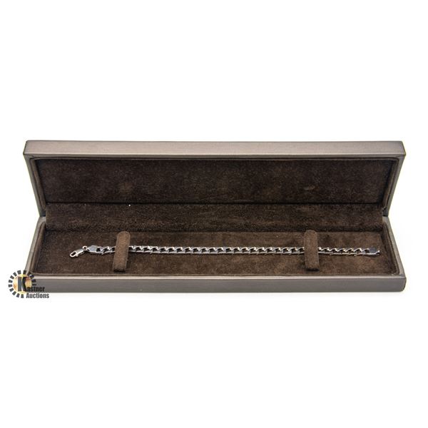 SILVER BRACELET 7.5" LONG