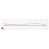 Image 1 : 20" STAMPED .925 SILVER DOUBLE LOOP CHAIN 9.82G