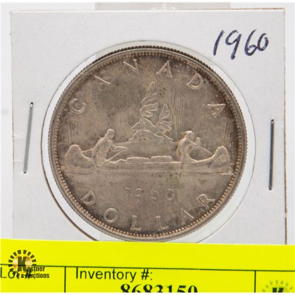 1960 CANADIAN SILVER DOLLAR