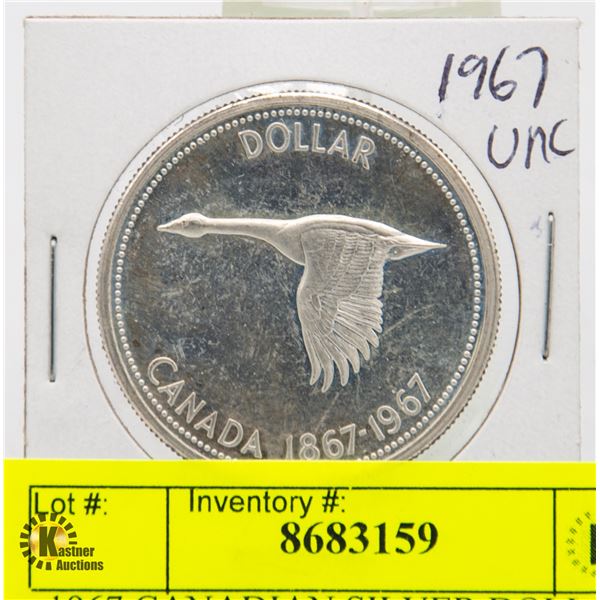1967 CANADIAN SILVER DOLLAR