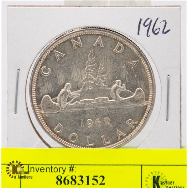 1962 CANADIAN SILVER DOLLAR