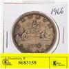 Image 1 : 1966 CANADIAN SILVER DOLLAR