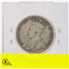 Image 2 : 1920 CANADIAN KING GEORGE SILVER HALF DOLLAR