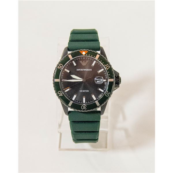 EMPORIO ARMANI 100M WATER RESISTANT SOLID